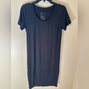 Storq Black Modal Blend Dress